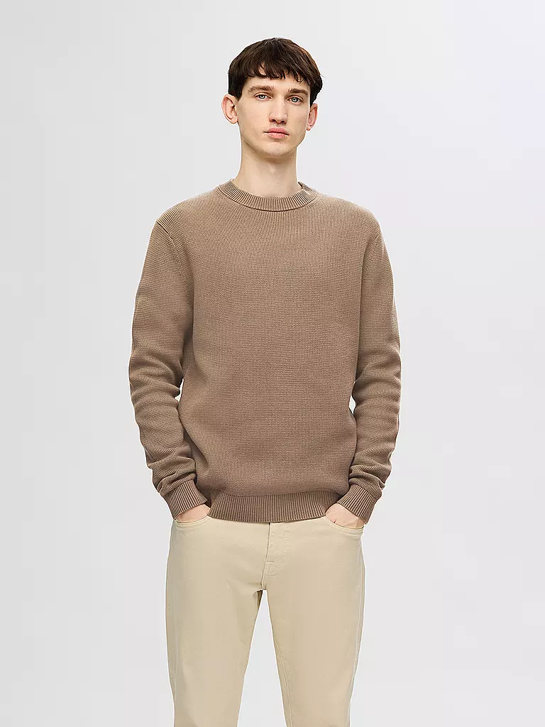 SELECTED | Pullover SLHDANE | Beige