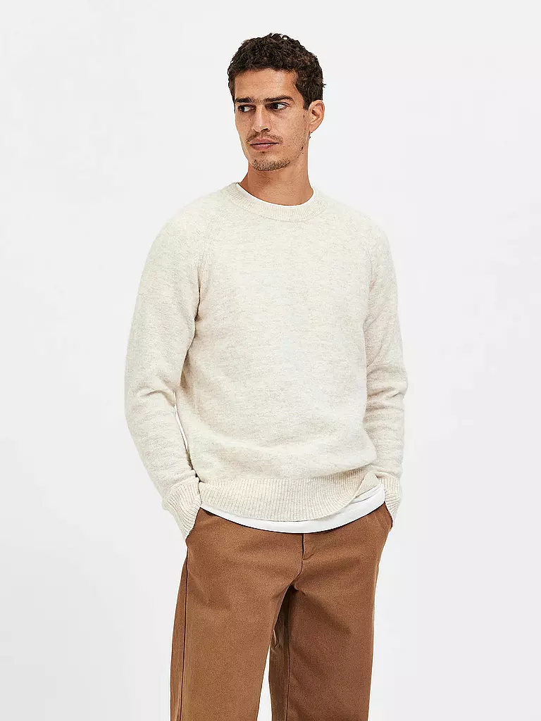 SELECTED | Pullover SLHRAI  | Beige