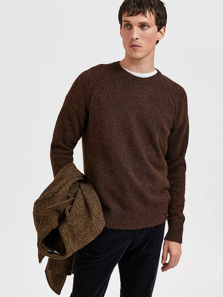 SELECTED | Pullover SLHRAI  | Marrón