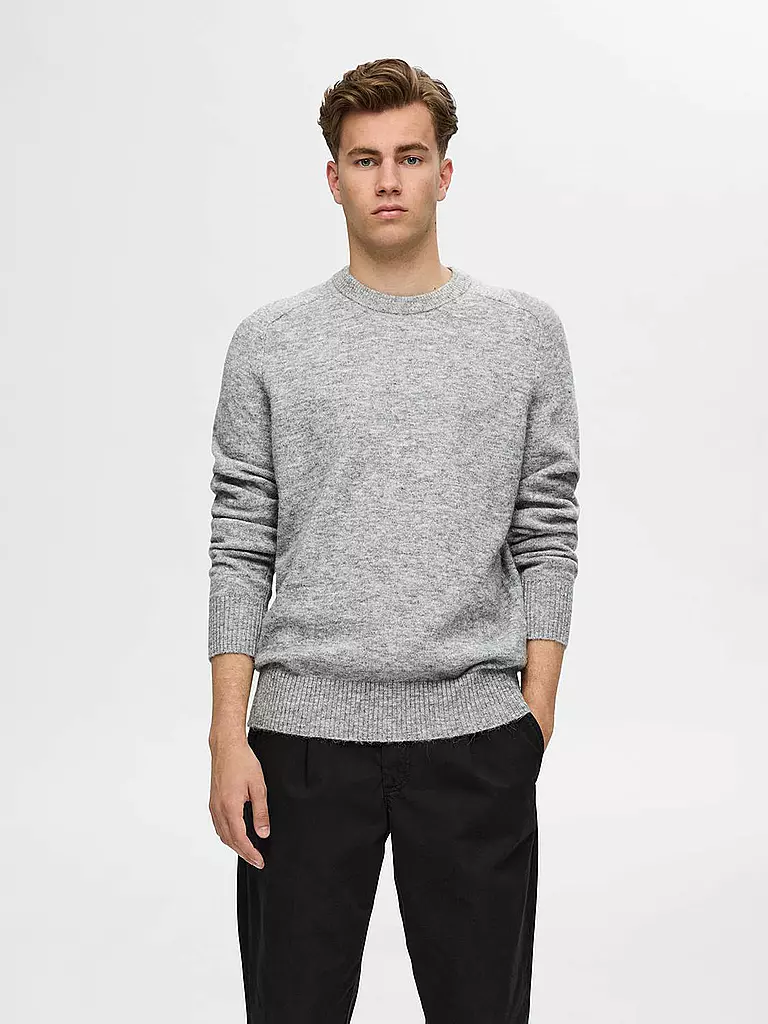 SELECTED | Pullover SLHRAI  | Gris claro