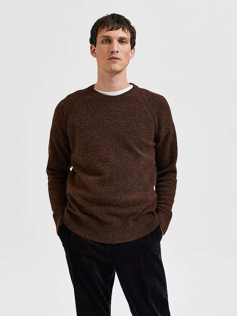 SELECTED | Pullover SLHRAI  | Marrón