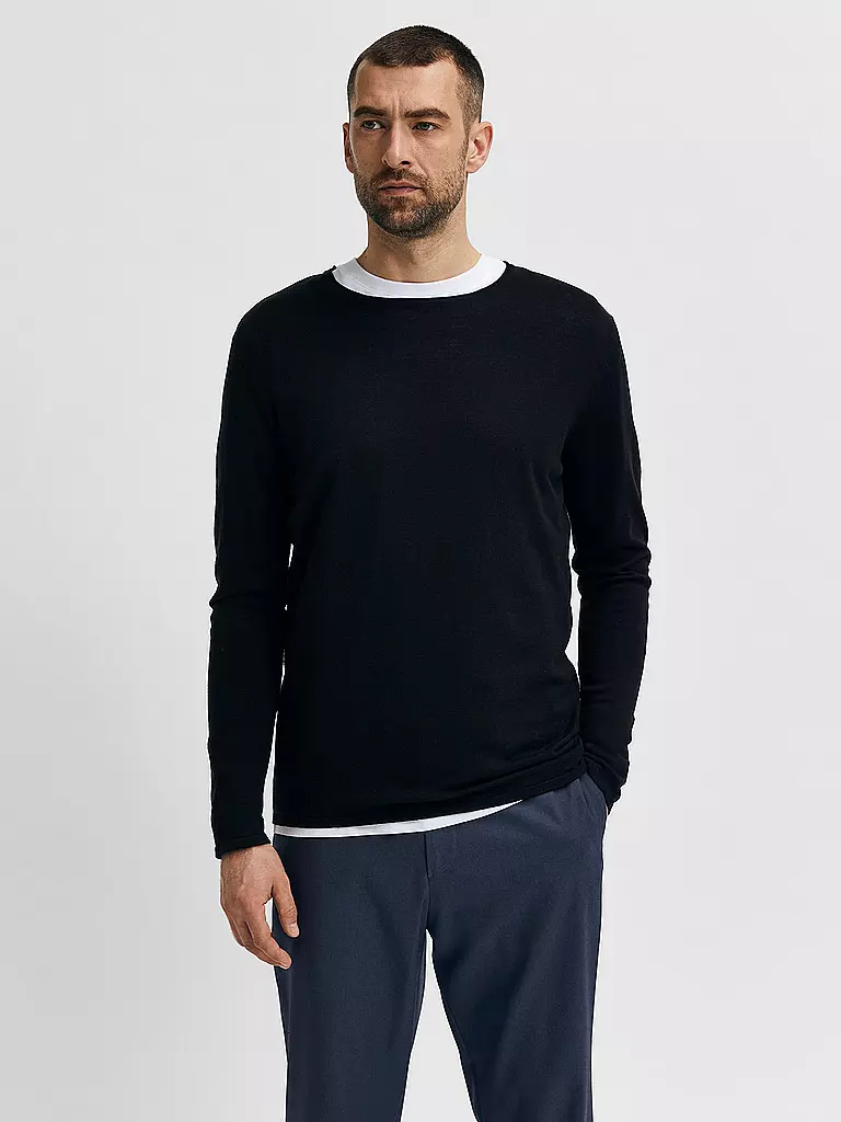 SELECTED | Pullover SLHROME | schwarz