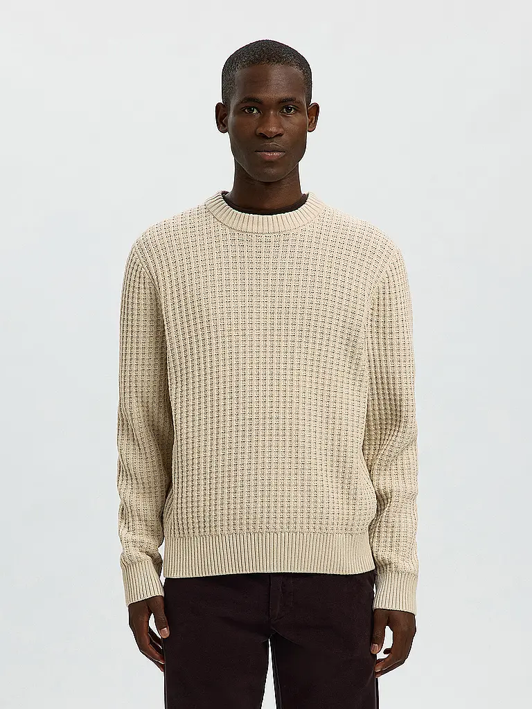 SELECTED | Pullover SLHTOM | Beige