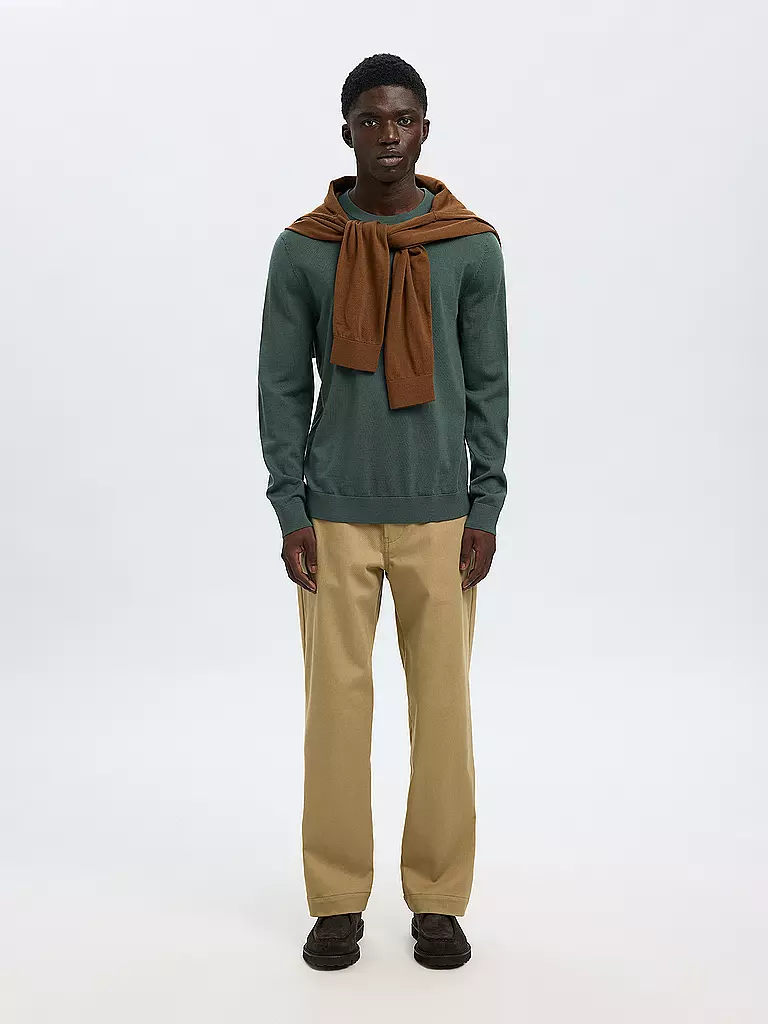 SELECTED | Pullover SLHTRAY | dunkelgrün