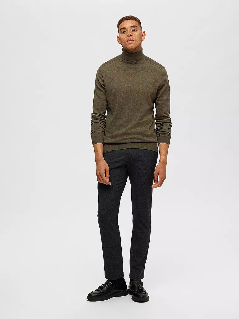 SELECTED | Rollkragenpullover SLHBERG | Oliva