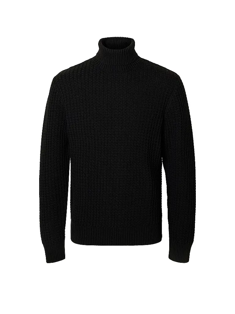 SELECTED | Rollkragenpullover SLHTOM | Negro