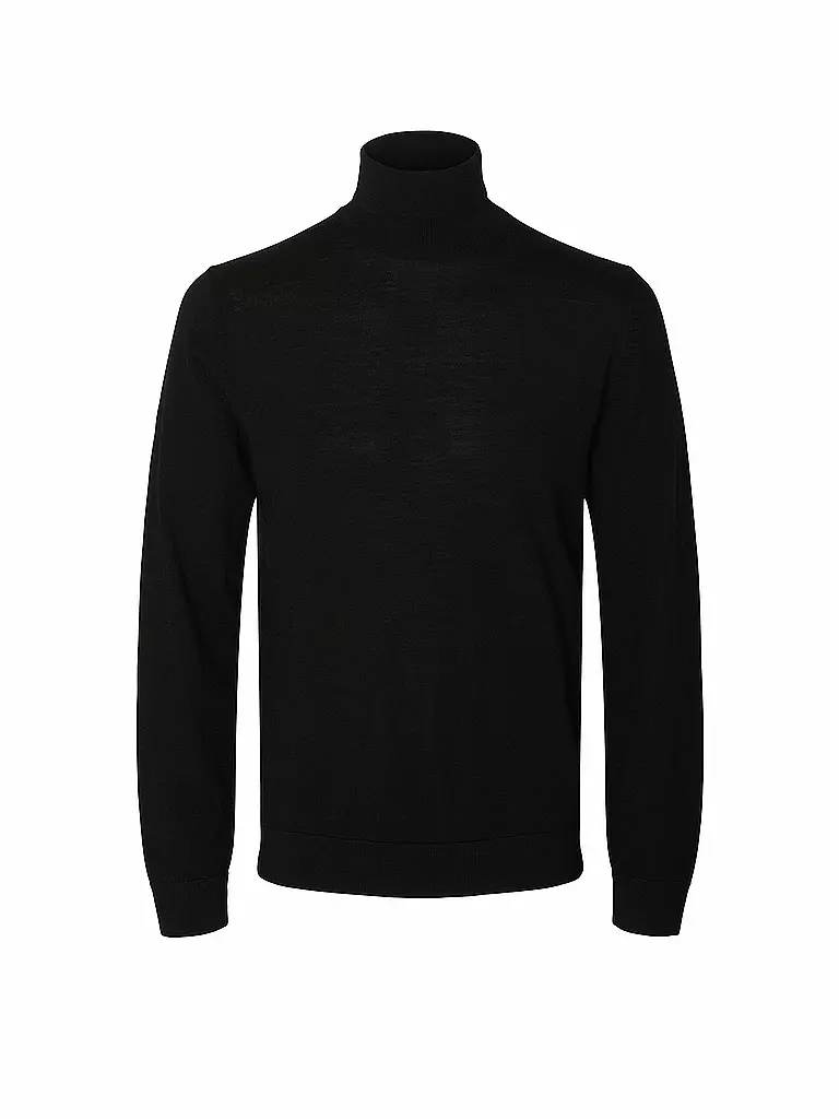 SELECTED | Rollkragenpullover SLHTRAY | Negro