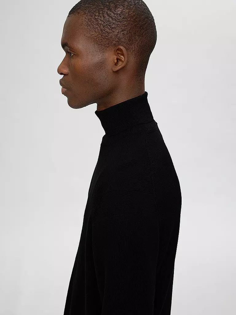 SELECTED | Rollkragenpullover SLHTRAY | Negro