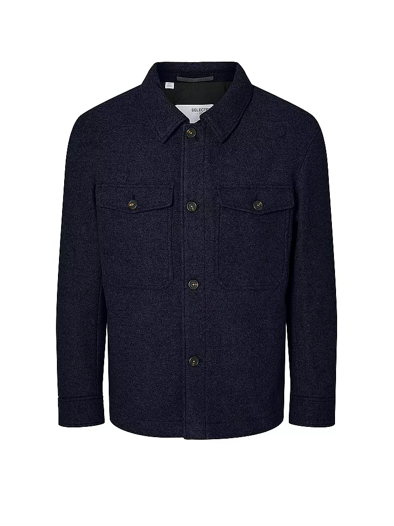 SELECTED | Sobrecamisa SLHMITCH LANO | Azul