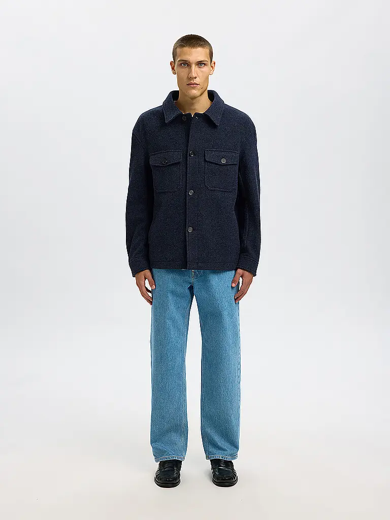 SELECTED | Sobrecamisa SLHMITCH LANO | Azul