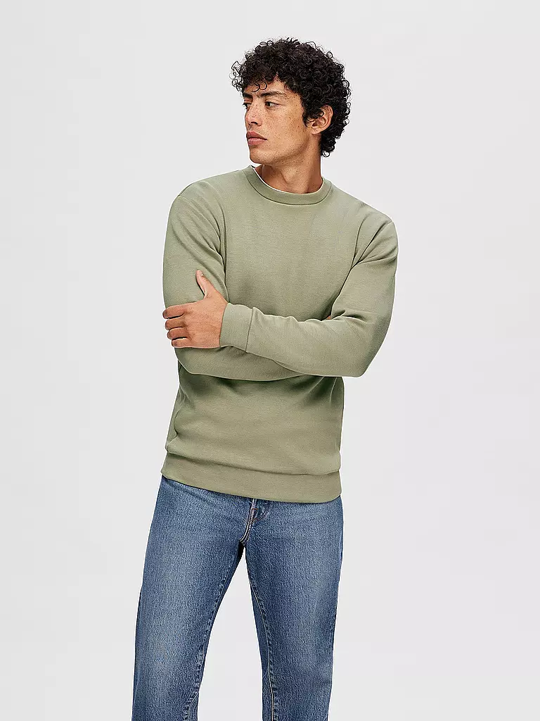 SELECTED | Sweater SLHEMANUEL | Verde claro