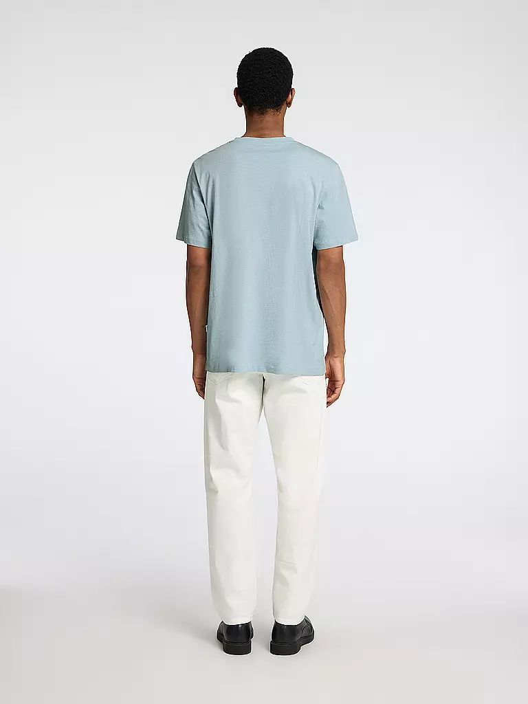 SELECTED | T-Shirt SLHASPEN | Azul claro