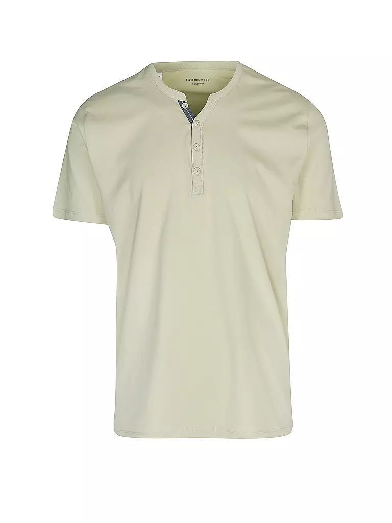 SELECTED | T-Shirt SLHPIMA ASK JOE | Crema