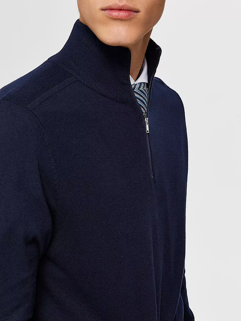 SELECTED | Troyer Pullover SLHBERG | Azul