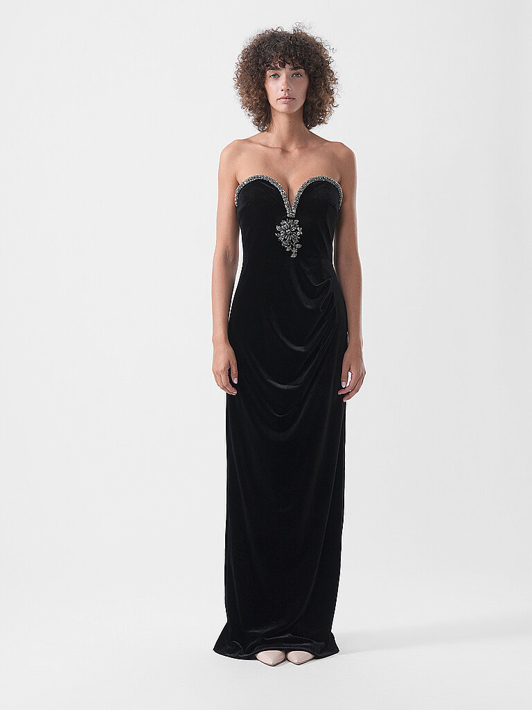 Self-portrait Vestido de noche negro
