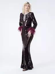 SELF-PORTRAIT | Abendkleid | Rojo oscuro