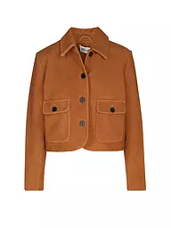 SELF-PORTRAIT | Chaqueta de cuero | Marrón