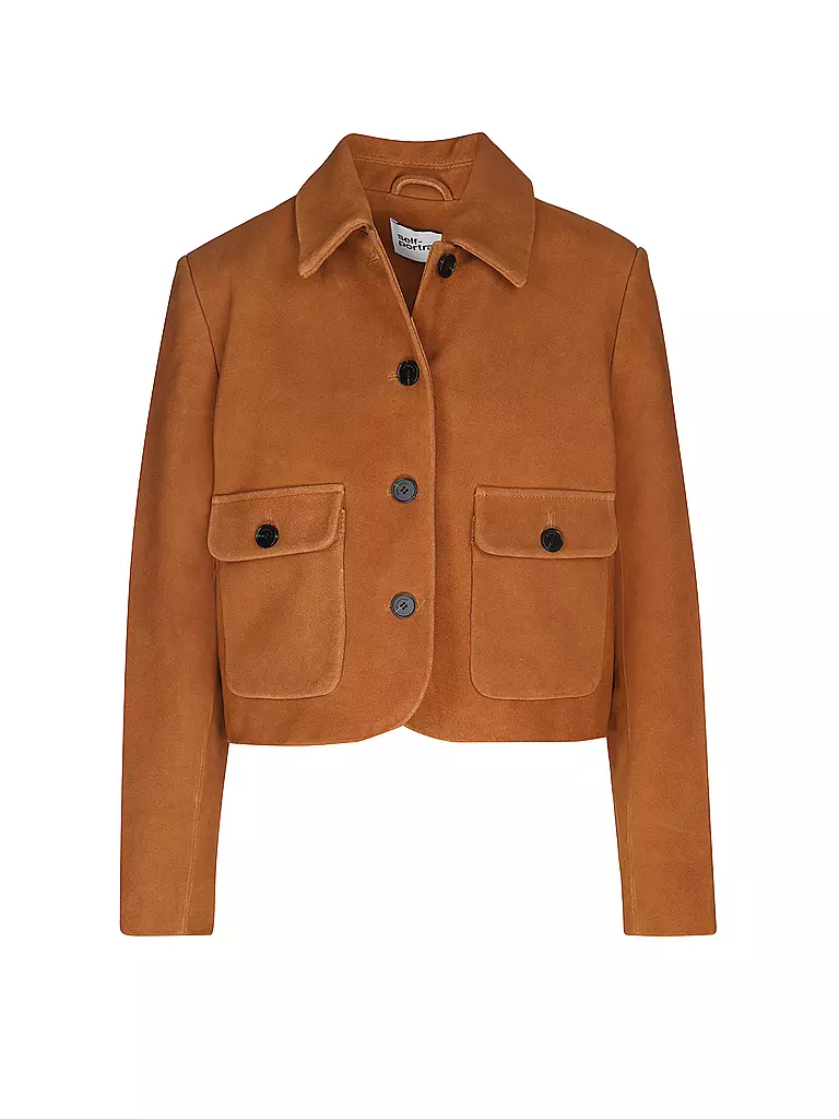 SELF-PORTRAIT | Chaqueta de cuero | Marrón