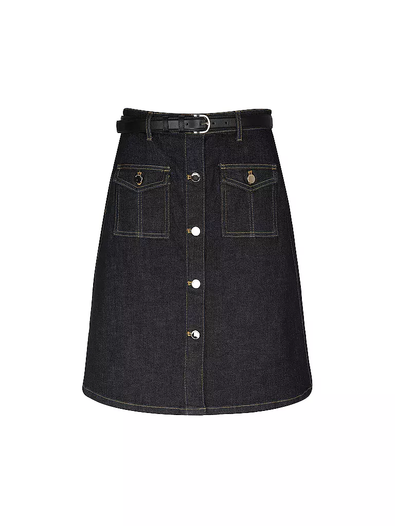 SELF-PORTRAIT | Falda midi | Azul