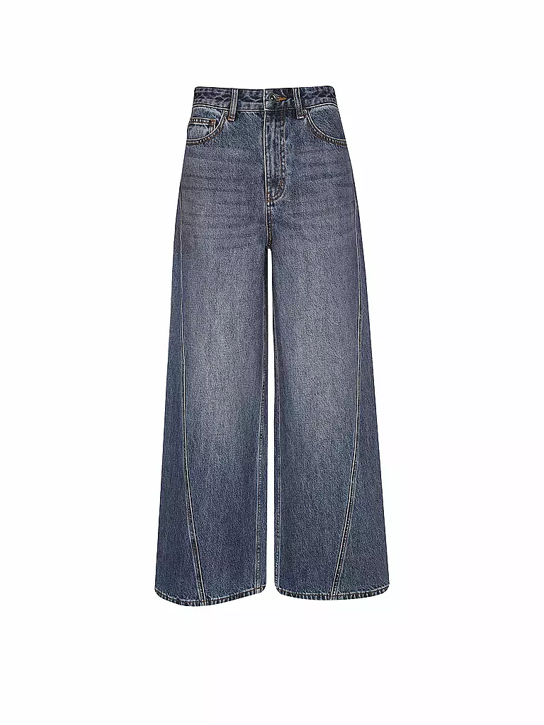 SELF-PORTRAIT | Jeans de pierna ancha | Azul