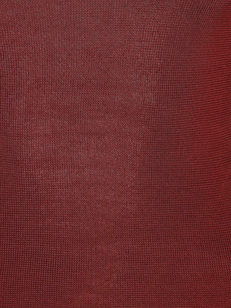 SELF-PORTRAIT | Jersey de cuello alto | Rojo oscuro