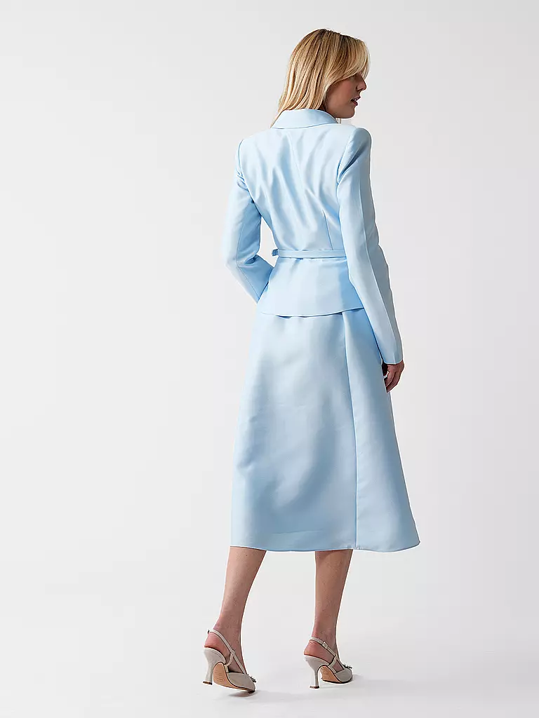 SELF-PORTRAIT | Midikleid  | Azul claro