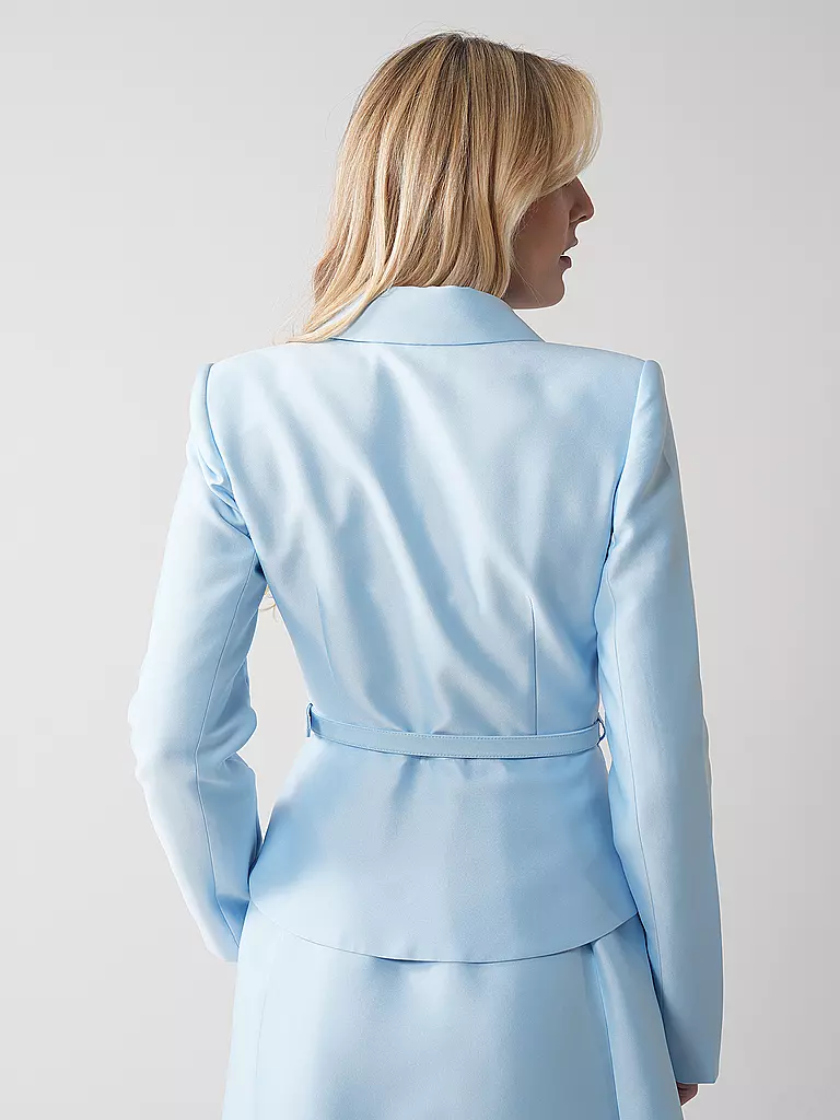 SELF-PORTRAIT | Midikleid  | Azul claro