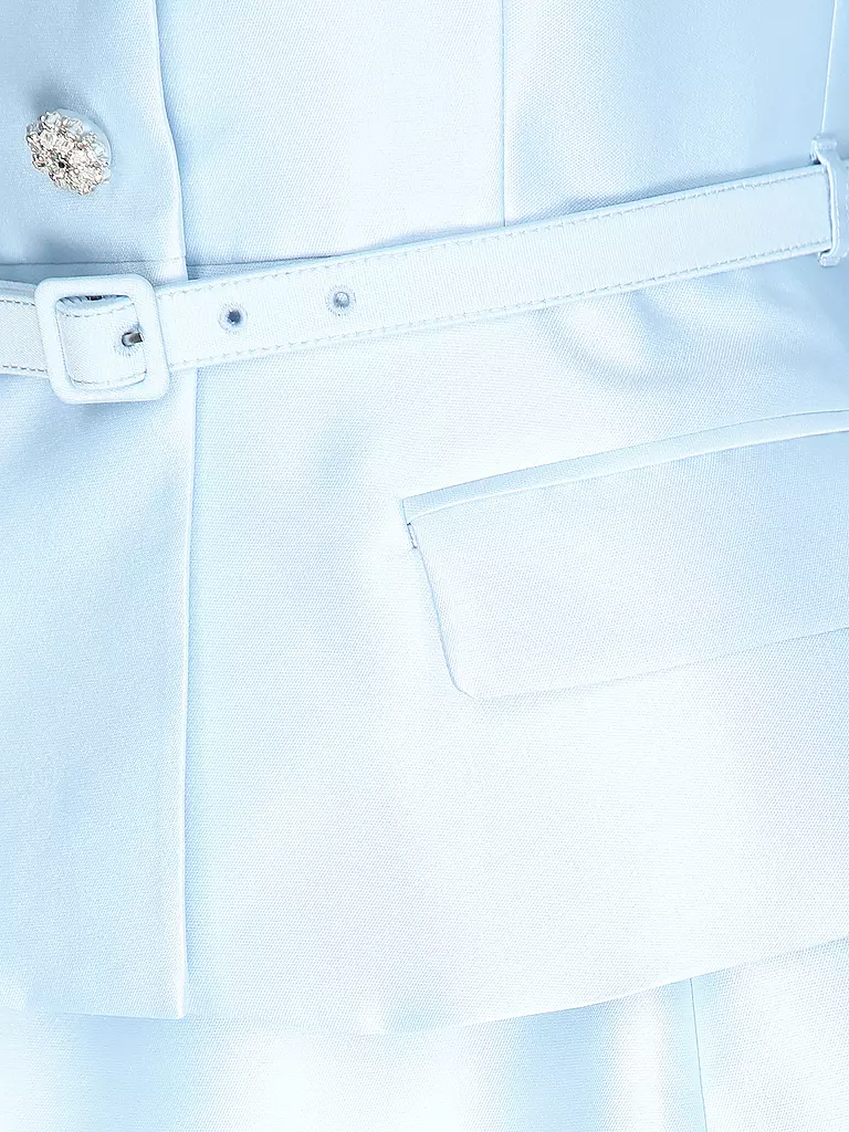 SELF-PORTRAIT | Midikleid  | Azul claro