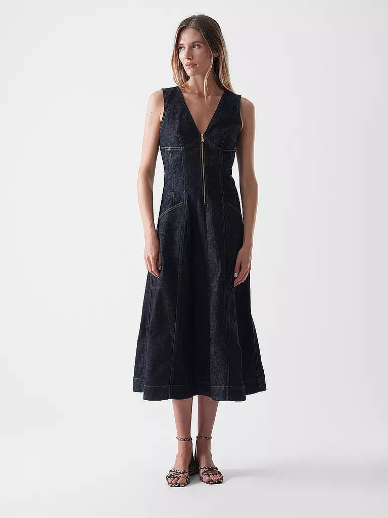 SELF-PORTRAIT | Midikleid | Azul