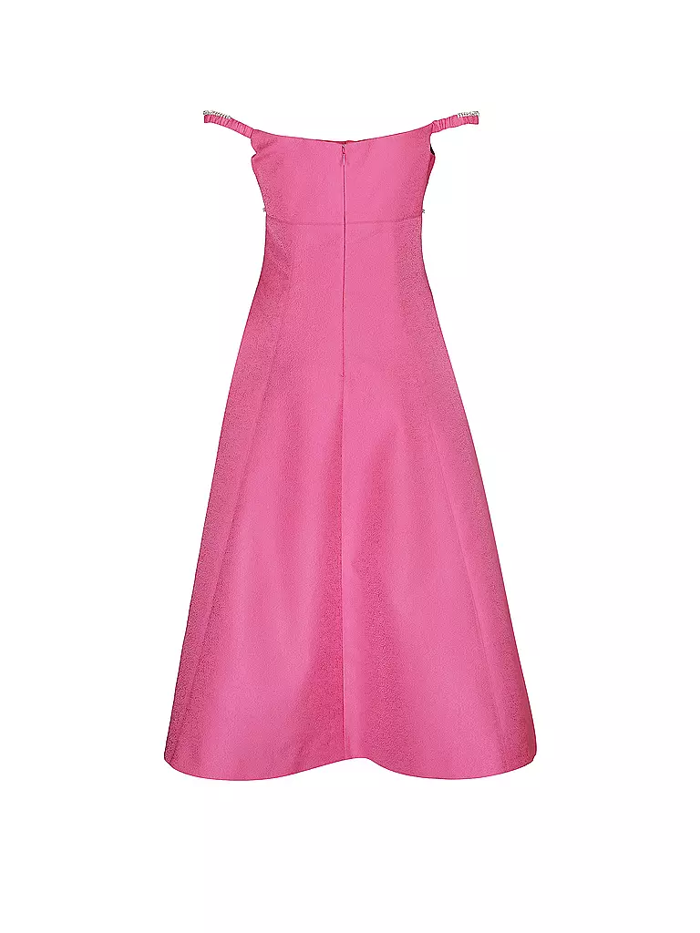 SELF-PORTRAIT | Midikleid | Fucsia