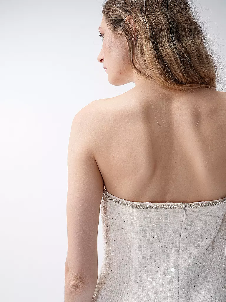 SELF-PORTRAIT | Midikleid | Crema