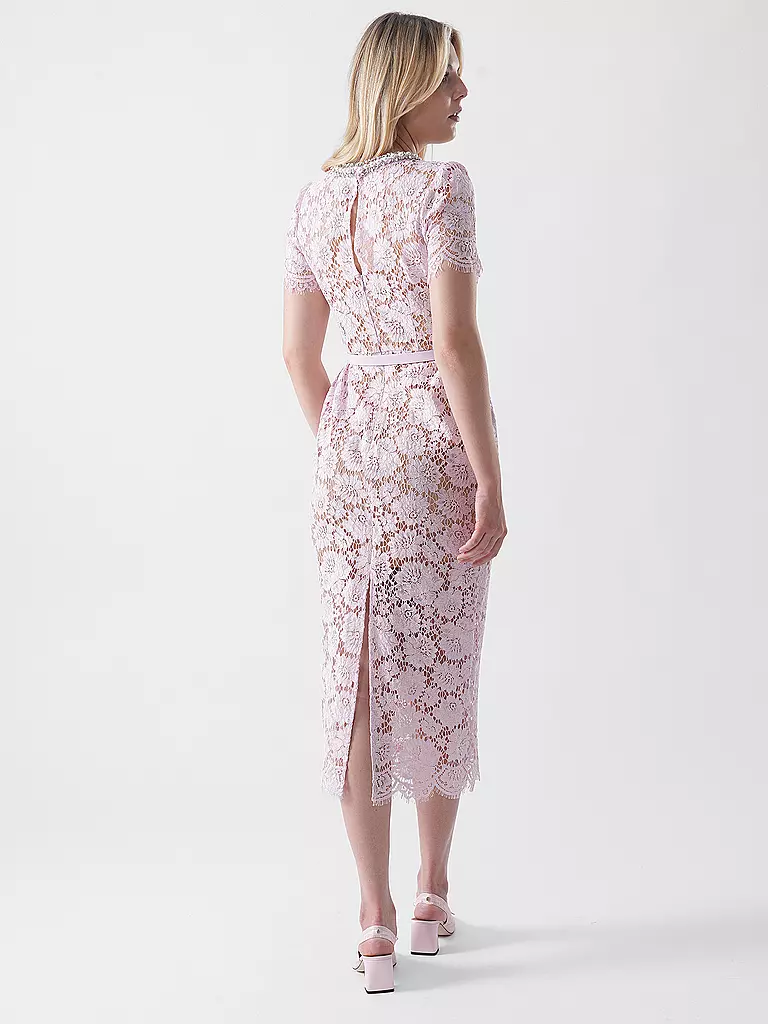 SELF-PORTRAIT | Midikleid | Rosa