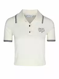 SELF-PORTRAIT | Poloshirt | Crema