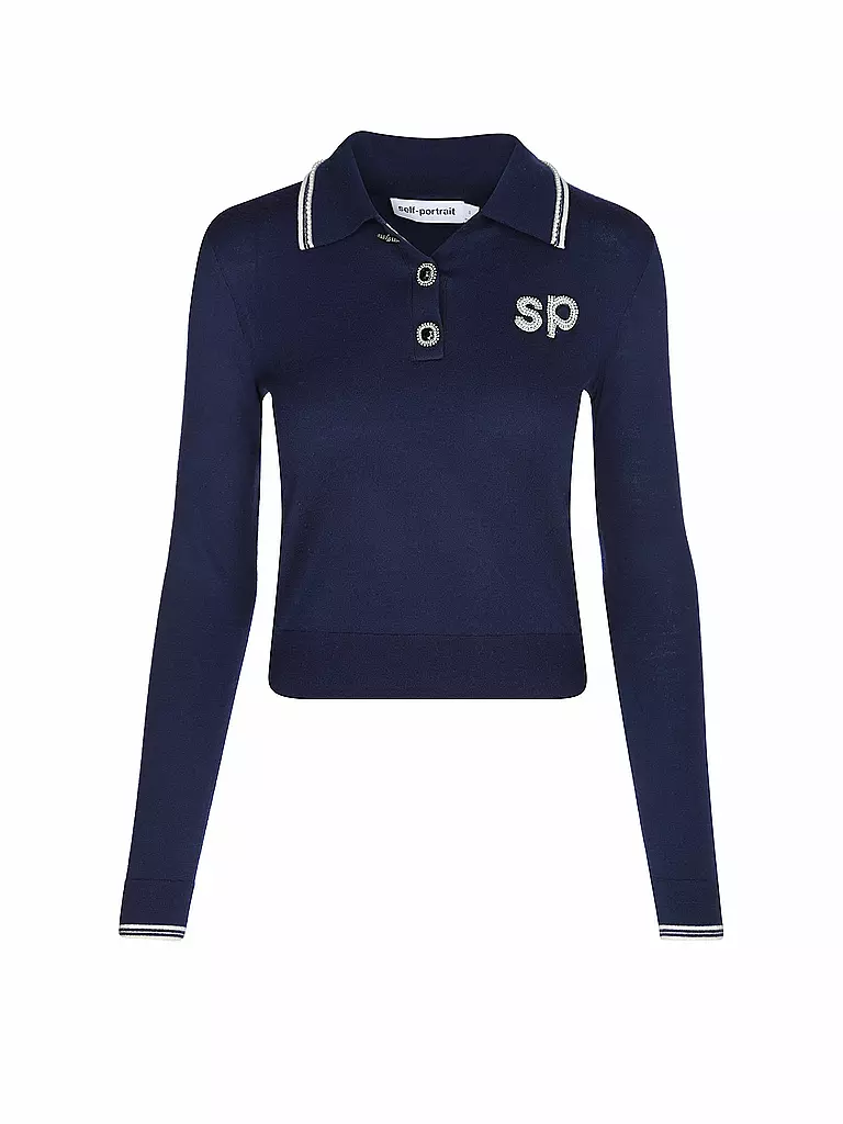 SELF-PORTRAIT | Poloshirt | Azul oscuro
