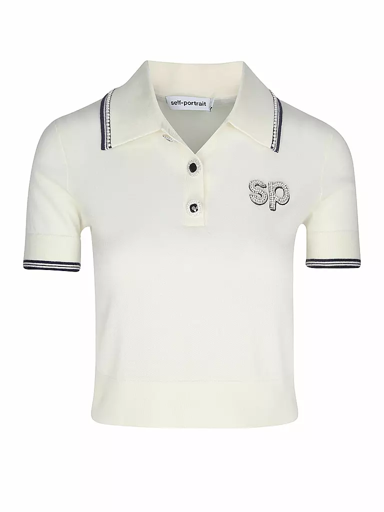 SELF-PORTRAIT | Poloshirt | Crema