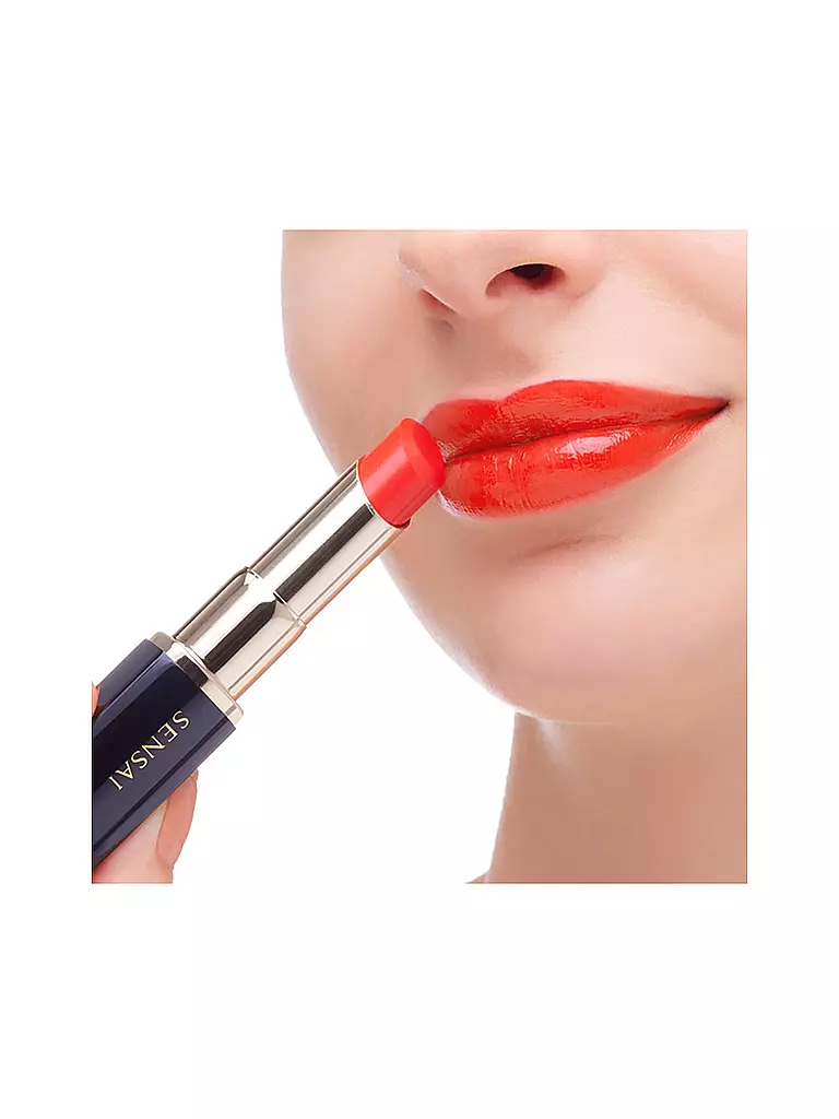SENSAI | Labial - Recambio de Labial Voluminizador Duradero (LPL02 Naranja Intenso) |