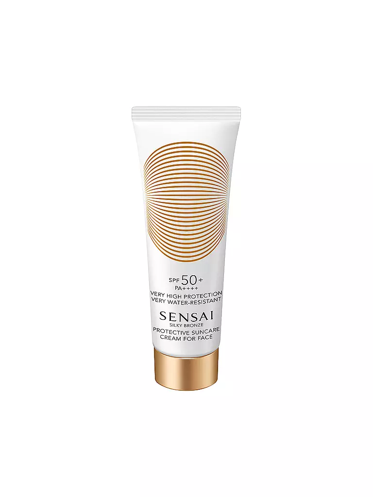 SENSAI | Silky Bronze - Crema Solar Protectora para el Rostro SPF 50+ 50ml | Sin color