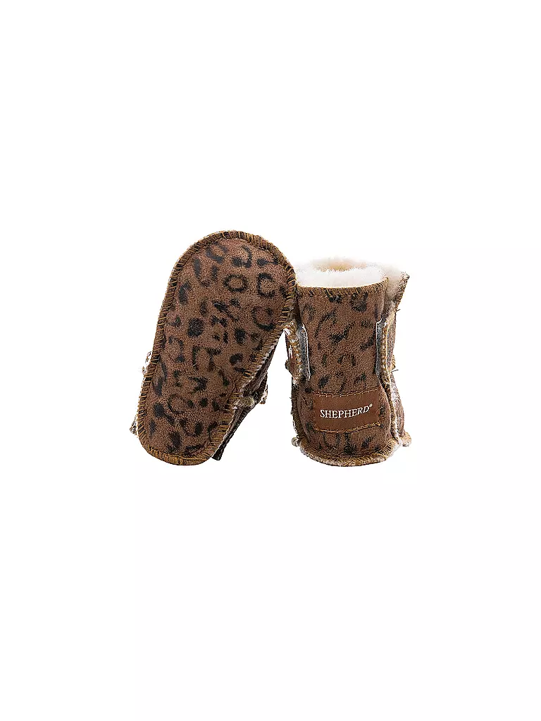 SHEPHERD OF SWEDEN | Zapatos de bebé BORAS LEOPARDO | 