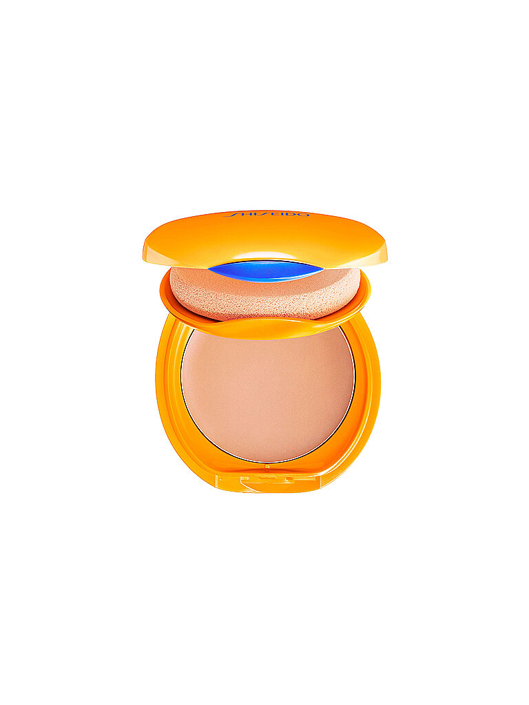 SHISEIDO Cuidado solar - Base de maquillaje compacta bronceadora SPF 10 (Natural)