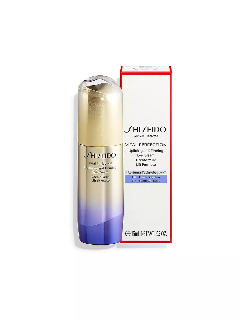SHISEIDO | Crema para Ojos - Vital Perfection Uplifting and Firming Eye Cream 15ml | Sin color