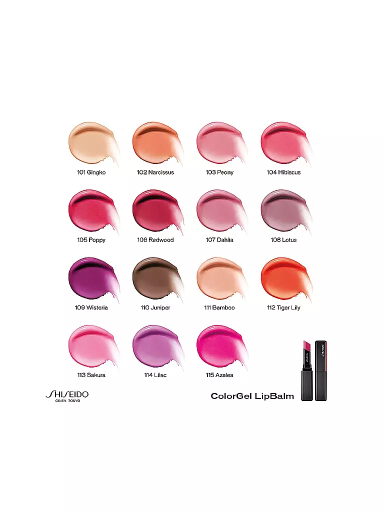 SHISEIDO | Lápiz labial - ColorGel LipBalm ( 111 Bamboo ) | rosa