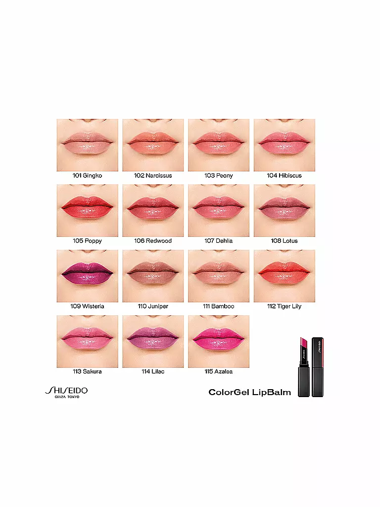 SHISEIDO | Labial - ColorGel Lipbalm (110 Jumper) | 