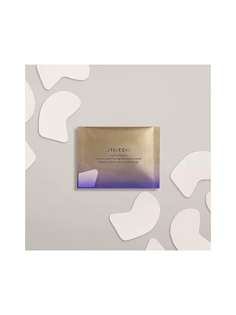 SHISEIDO | Mascarilla para ojos - Vital Perfection Uplifting and Firming Express Eye Mask 12 unidades | 