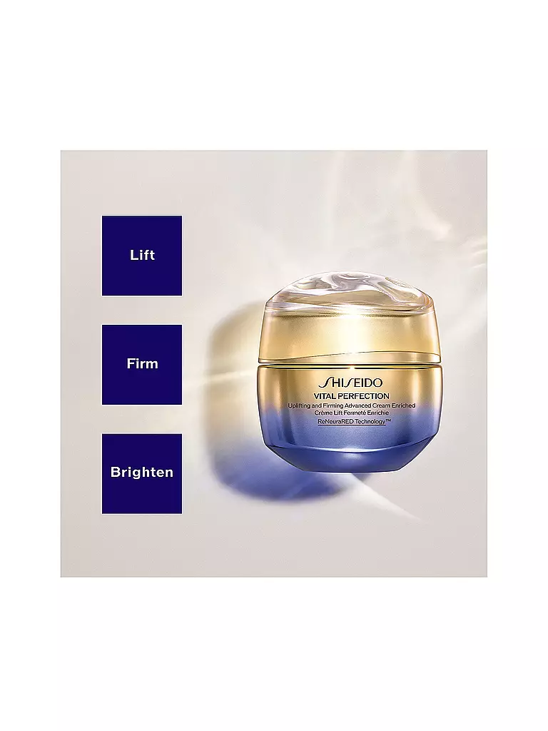 SHISEIDO | Recambio de Crema Avanzada Reafirmante y Elevadora Enriquecida 50 ml | 