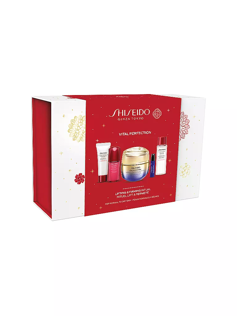 SHISEIDO | Set de regalo - Vital Perfection Uplifting and Firming Cream Advanced Enriched Holiday Kit 50ml / 30ml / 15ml / 10ml | Sin color