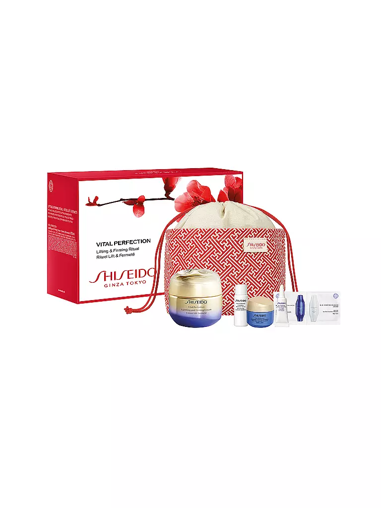 SHISEIDO | Set de regalo - VITAL PERFECTION Uplifting and Firming Cream Set 50ml /15ml / 7ml / 3ml / 2ml | Sin color