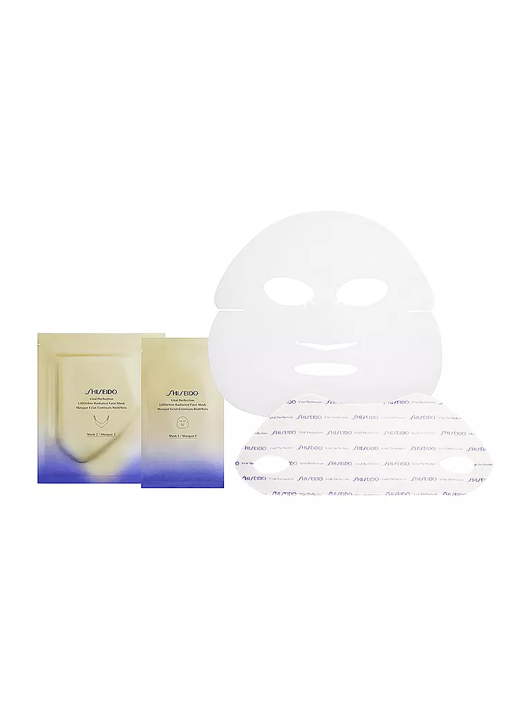 SHISEIDO | Vital Perfection Liftdefine Radiance Mascarilla Facial 6 Unidades | keine Farbe