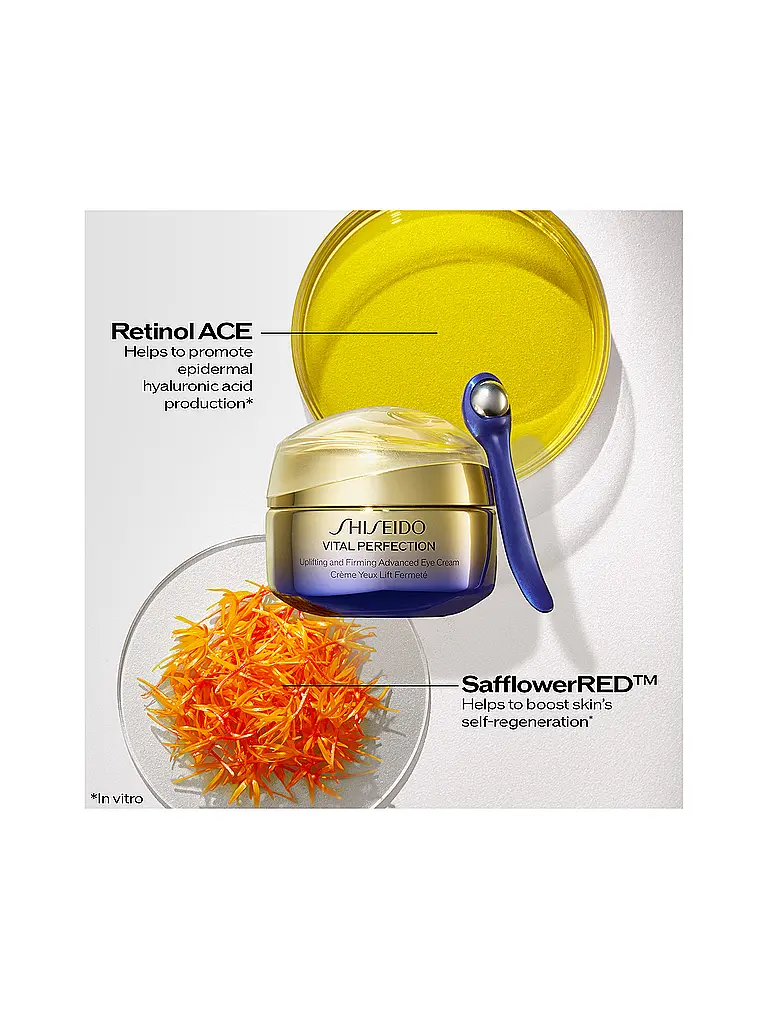 SHISEIDO | Vital Perfection Uplifting & Firming Advanced Eye Cream 15ml | Sin color