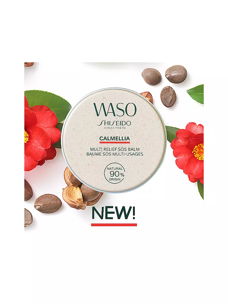 SHISEIDO | WASO CALMELLIA Bálsamo SOS Multi-Alivio 20g | 