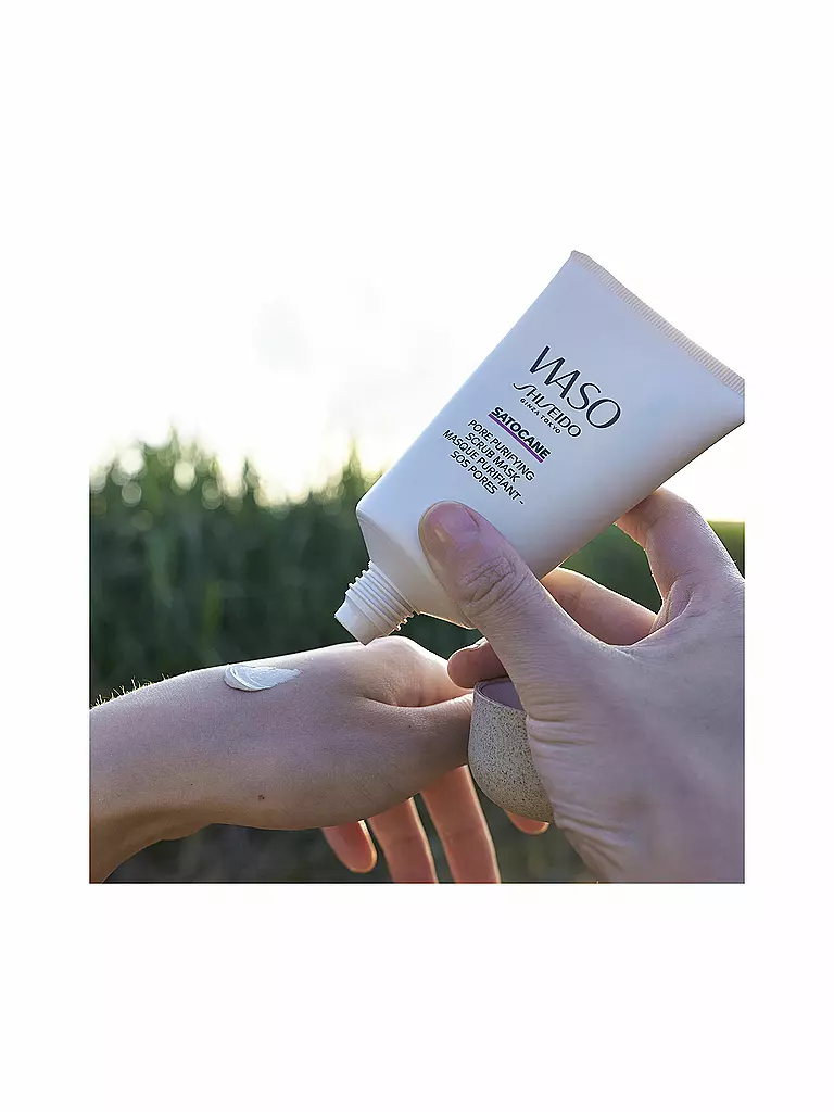 SHISEIDO | WASO SATOCANE MASCARILLA EXFOLIANTE PURIFICADORA DE POROS 50ml | 
